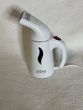 Pure Enrichment Handheld Garment Steamer - White
